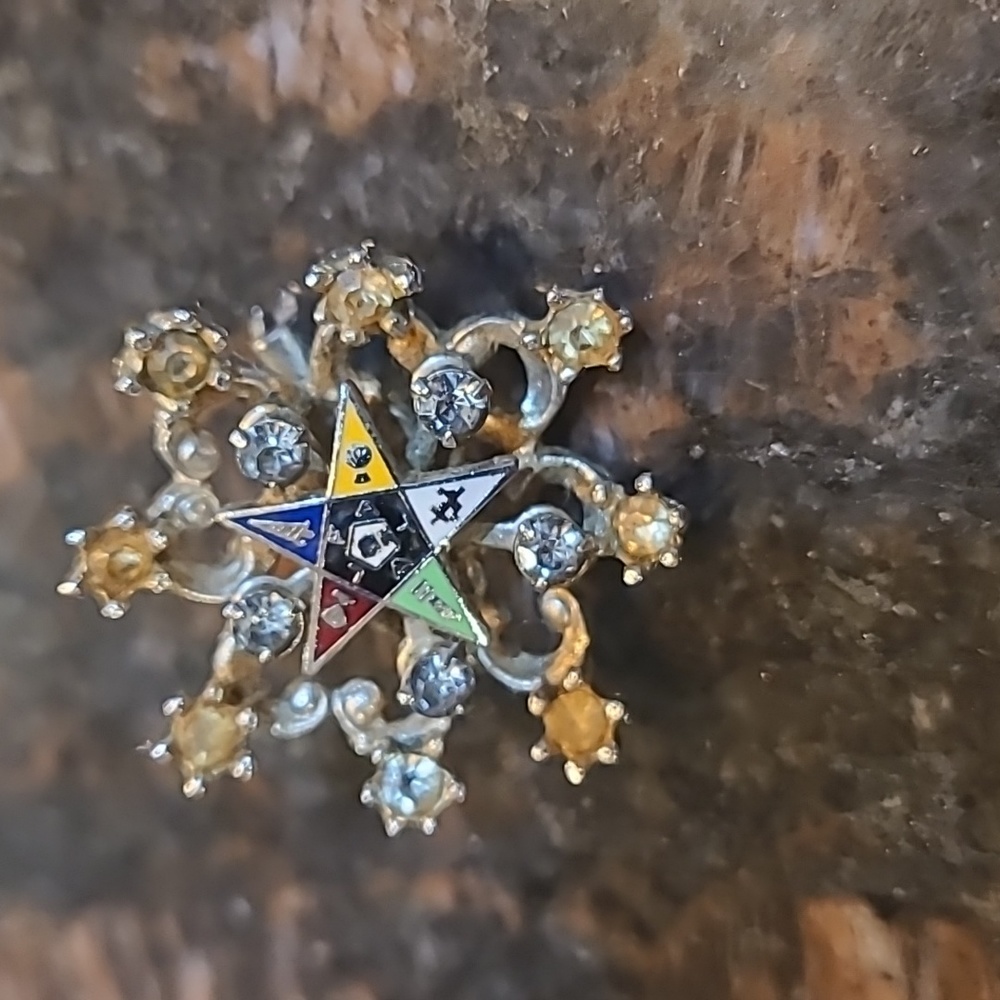 Vintage Order of the Easter Star Brooch
